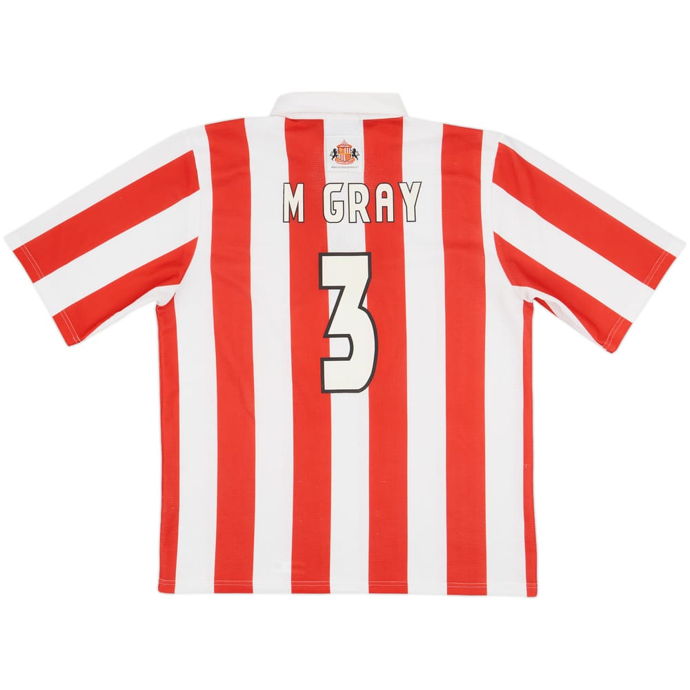 1997-99 Sunderland Home Shirt M Gray #3 - 7/10 - (XL)