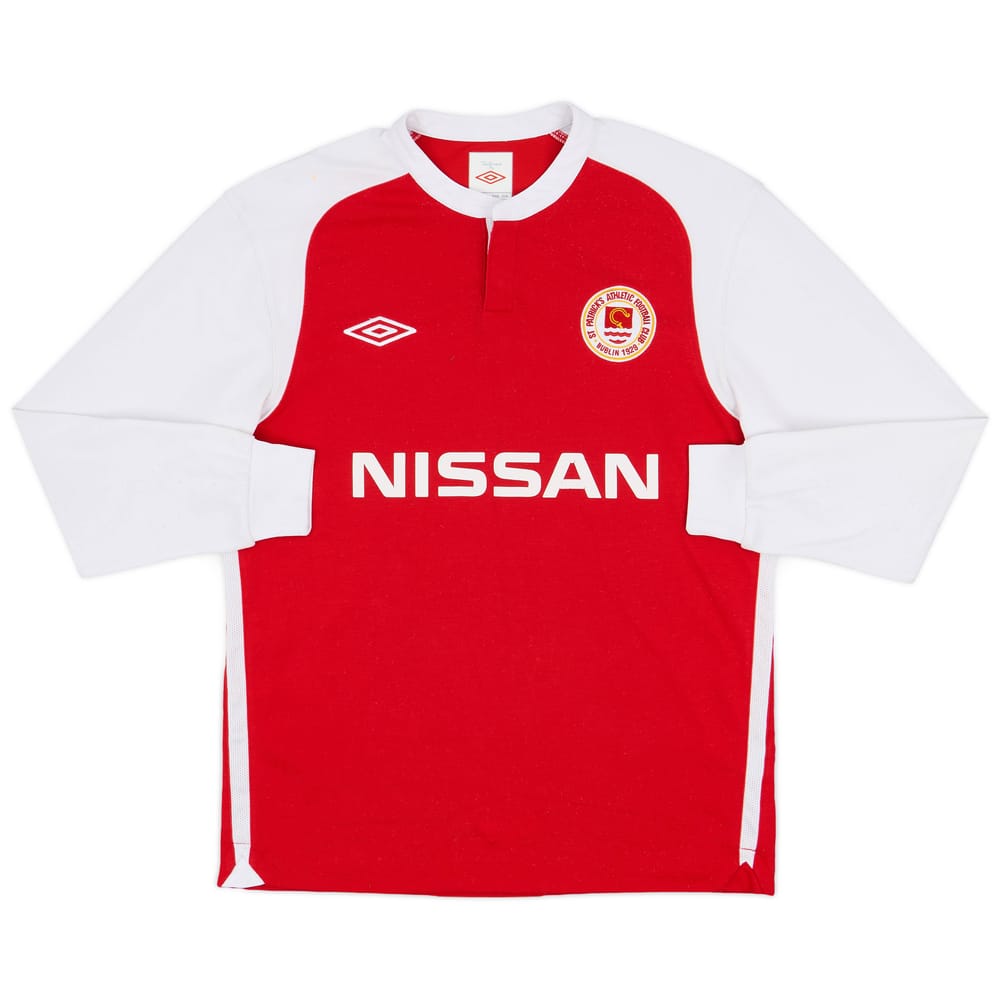 2012 St Patrick's Atheltic Home L/S Shirt - 6/10 - (S)