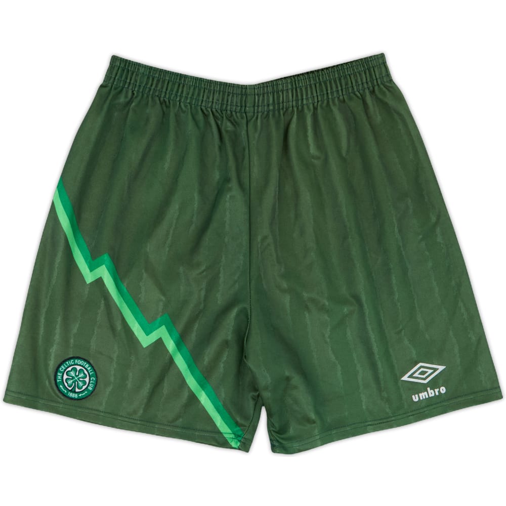 1991-92 Celtic Away Shorts - 9/10 - (L)