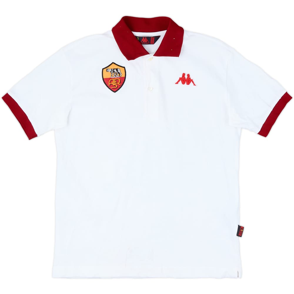 2010-11 Roma Kappa Polo Shirt - 8/10 - (XL.Boys)
