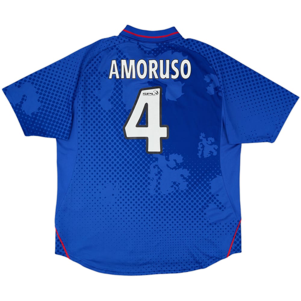 2002-03 Rangers Home Shirt Amoruso #4 - 7/10 - (XL)