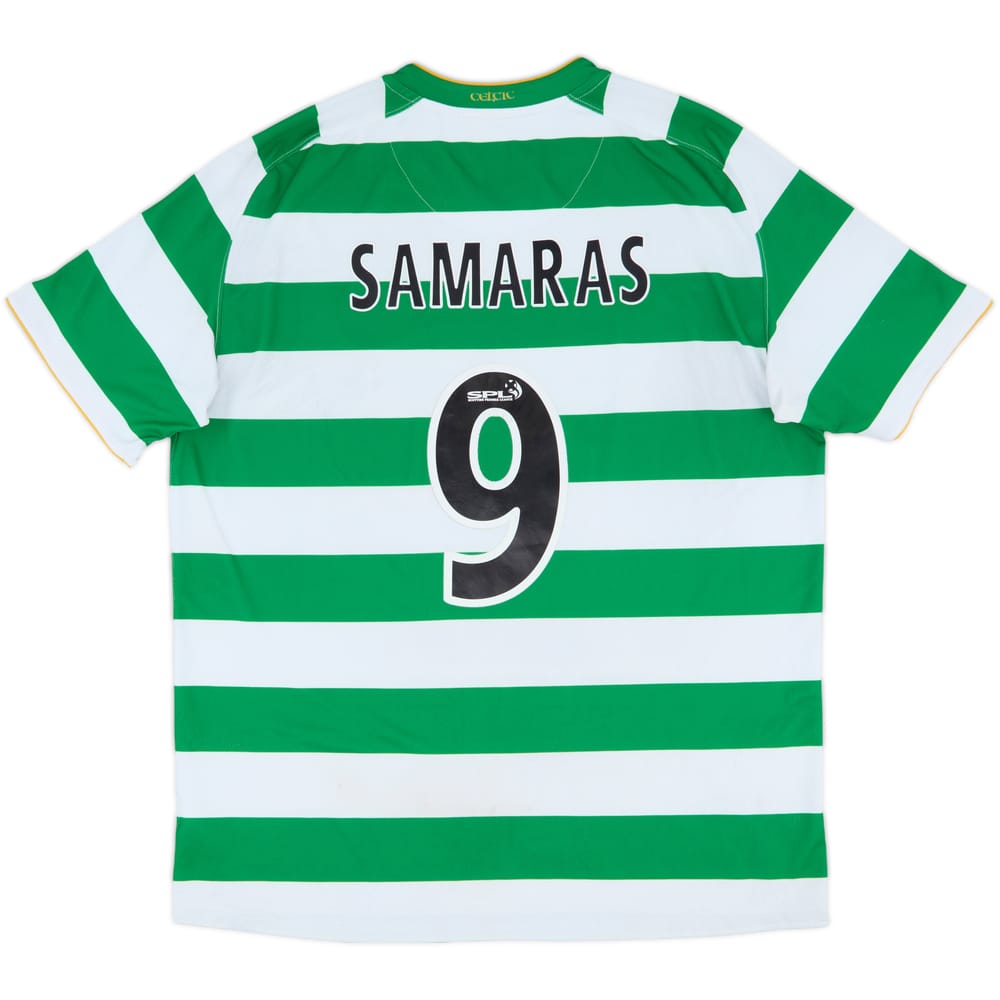 2008-10 Celtic Home Shirt Samaras #9 - 5/10 - (XL)