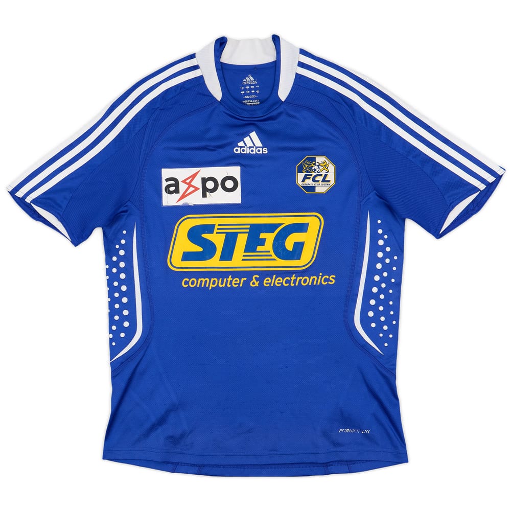 2008-09 FC Luzern Player Issue Home Shirt - 5/10 - (S)