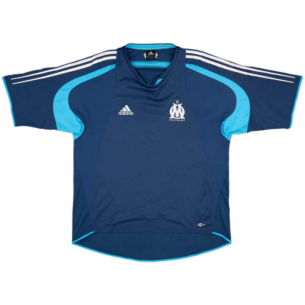 2004-05 Olympique Marseille adidas Training Shirt - 10/10 - (L/XL)