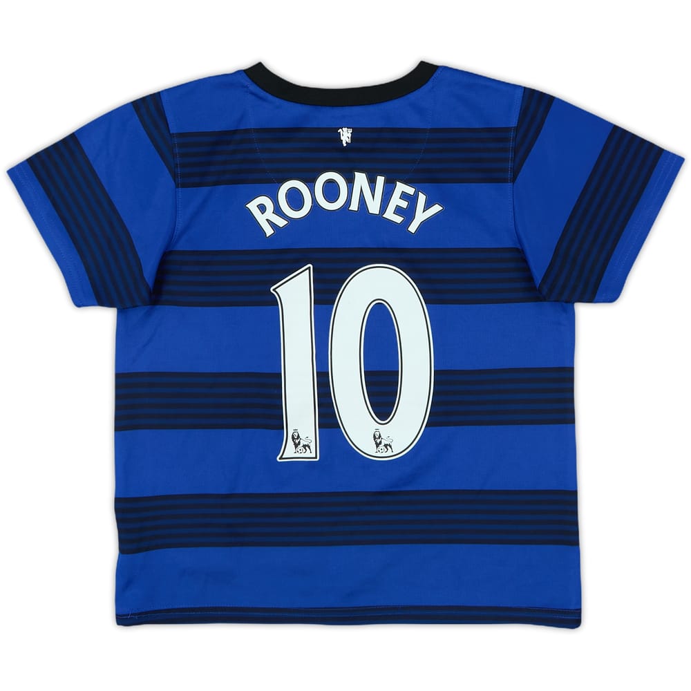 2011-13 Manchester United Away Shirt Rooney #10 - 8/10 - (5-6 Years)