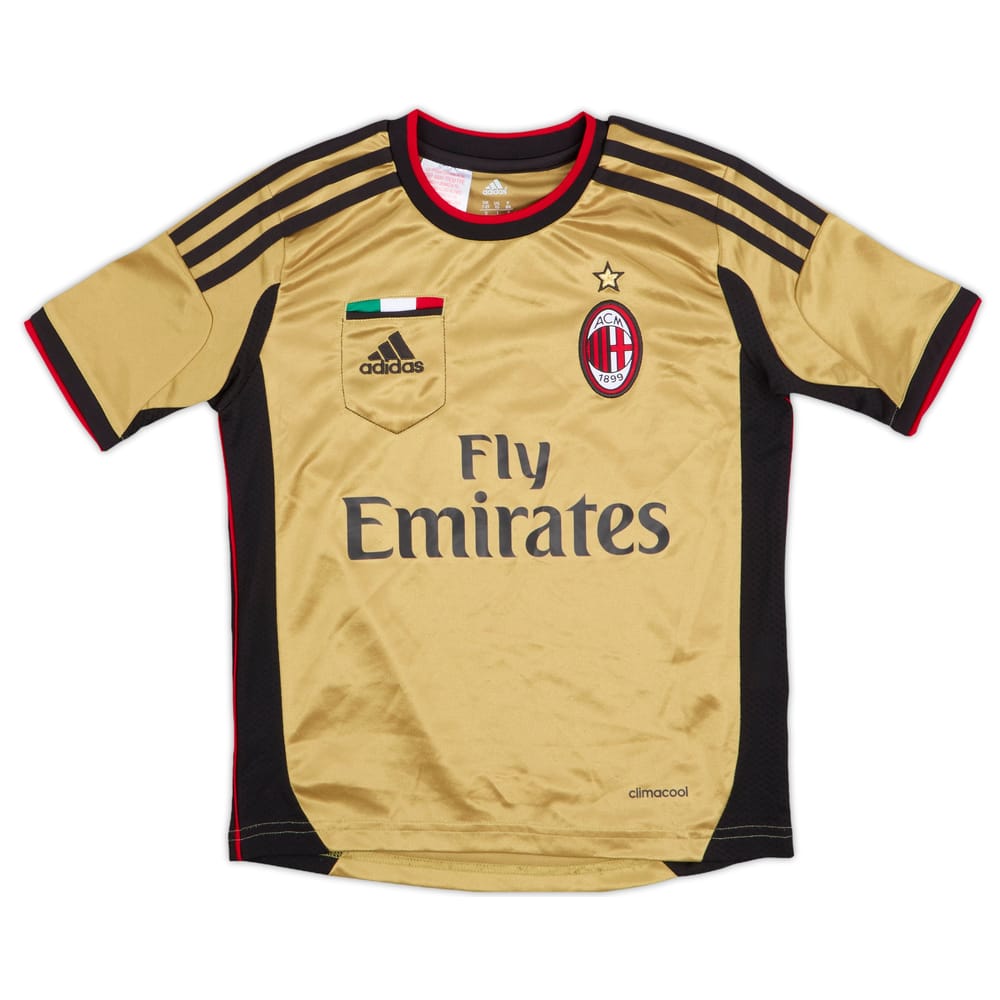 2013-14 AC Milan Third Shirt - 8/10 - (7-8 Years)