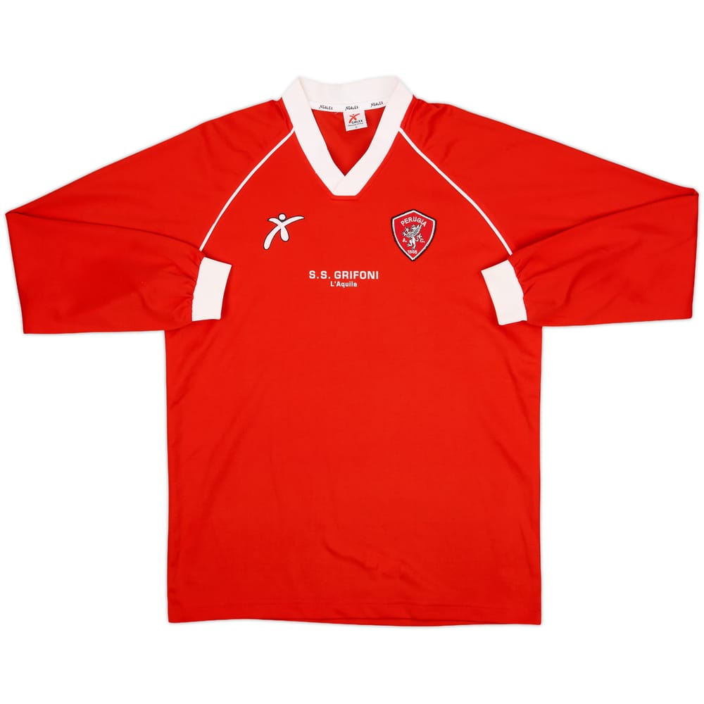 2001-02 Perugia Galex Training L/S Shirt - 9/10 - (S)