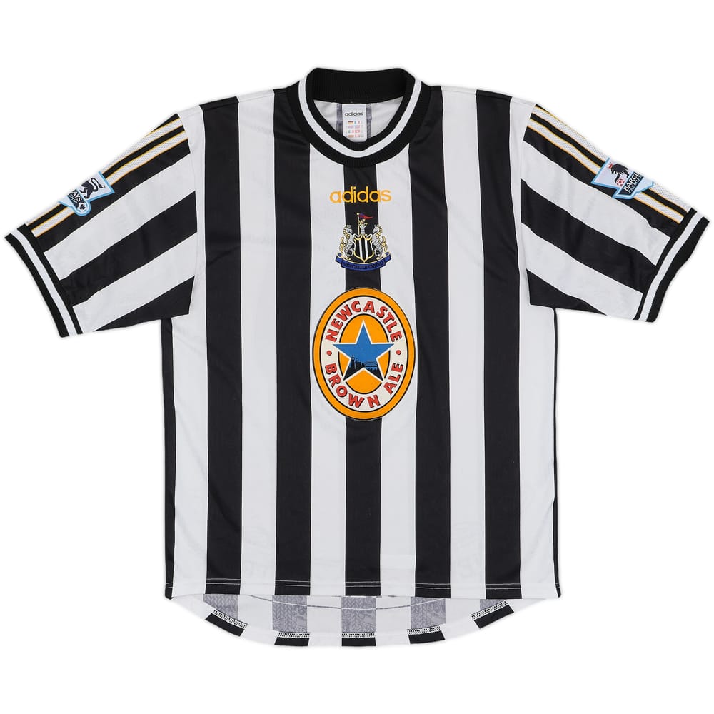 1997-99 Newcastle Home Shirt #9 - 8/10 - (M)