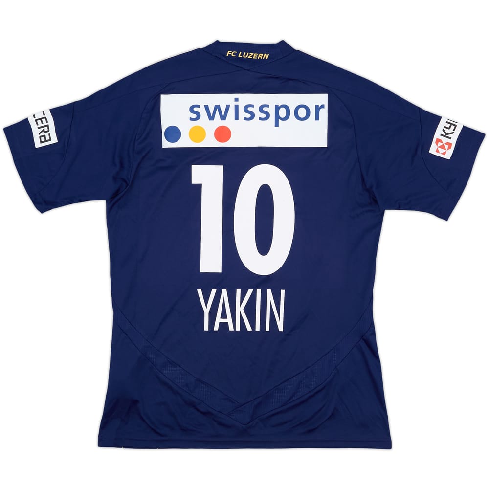 2011-12 Luzern Home Shirt Yakin #10 - 8/10 - (XL.Boys)