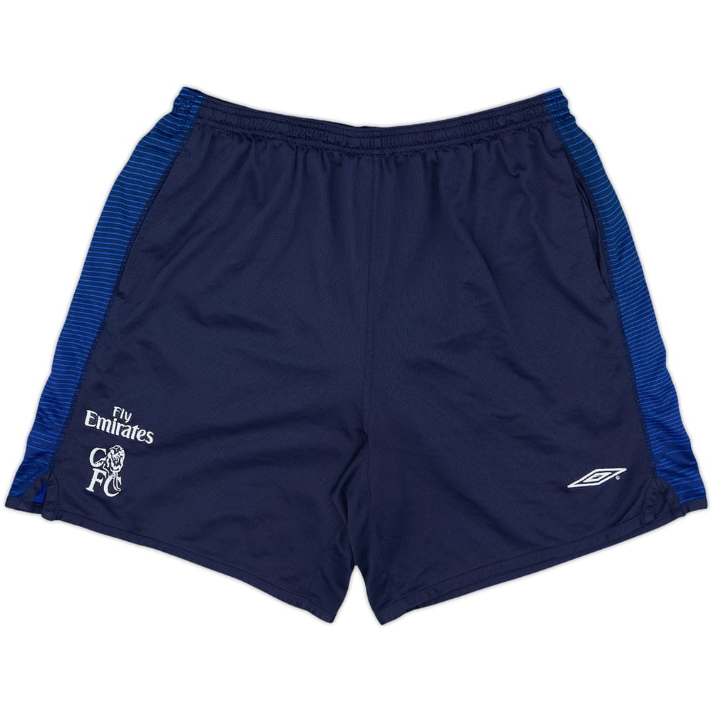 2001-03 Chelsea Player Issue Umbro Training Shorts #9 (Hasselbaink) - 8/10 - (XXL)