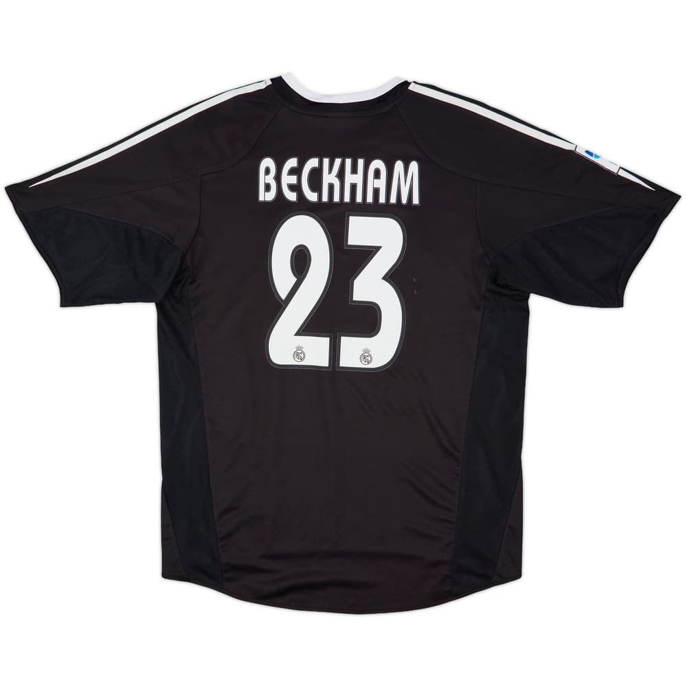 2004-05 Real Madrid Away Shirt Beckham #23 (M)