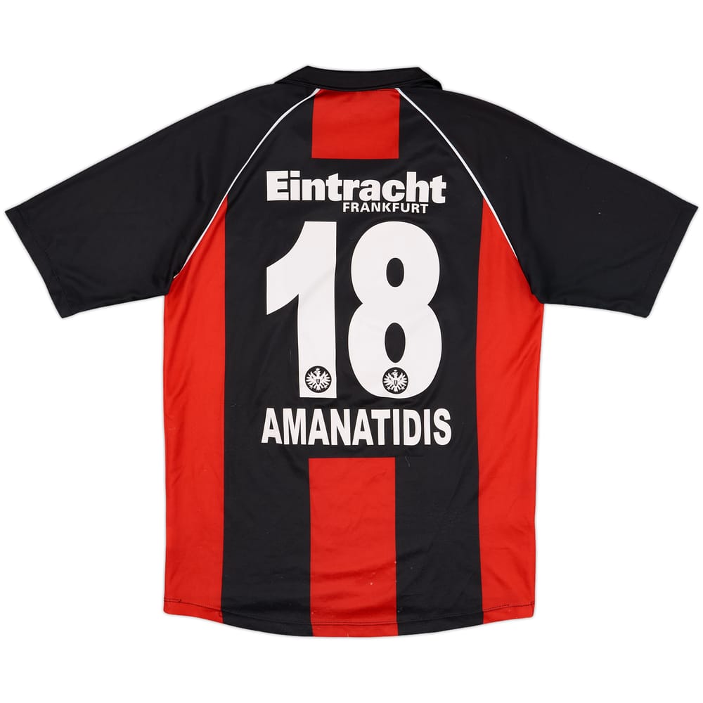 2006-07 Eintracht Frankfurt Home Shirt Amanatidis #18 - 5/10 - (L)