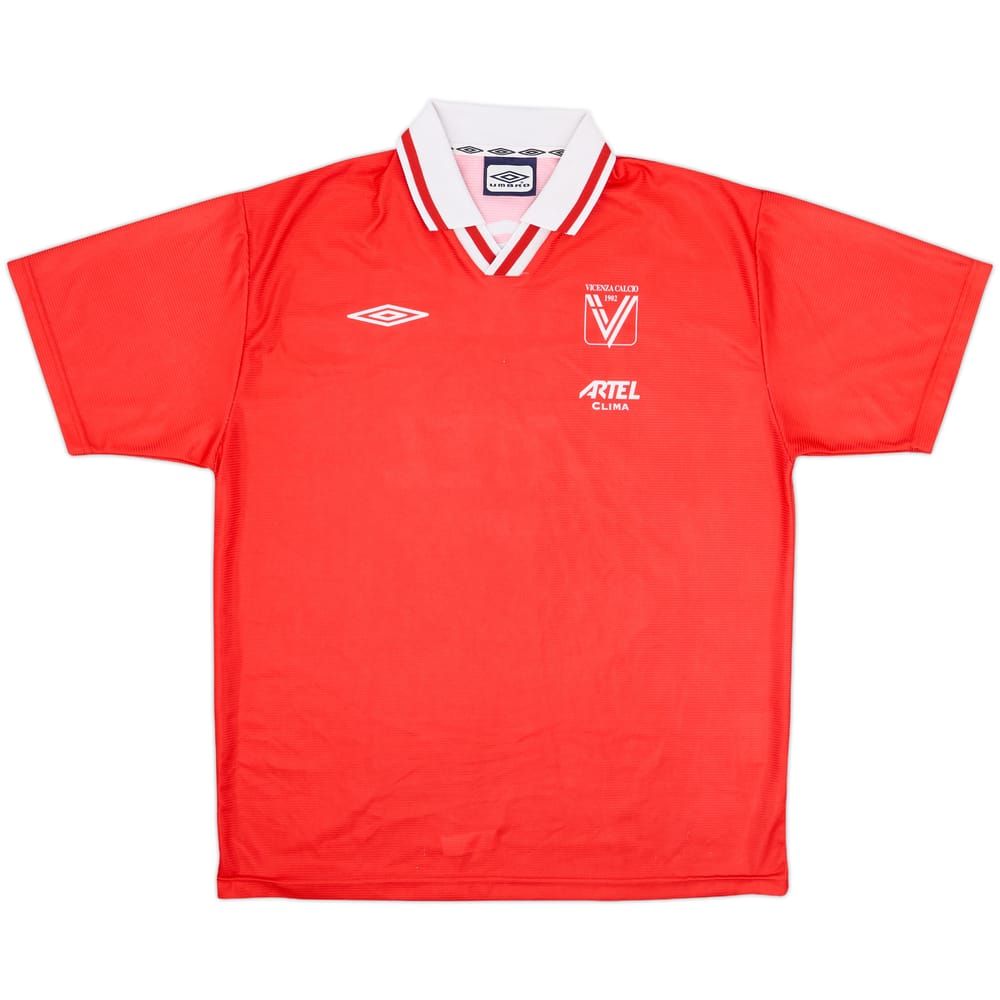 2000-01 Vicenza Umbro Training Shirt - 9/10 - (L)