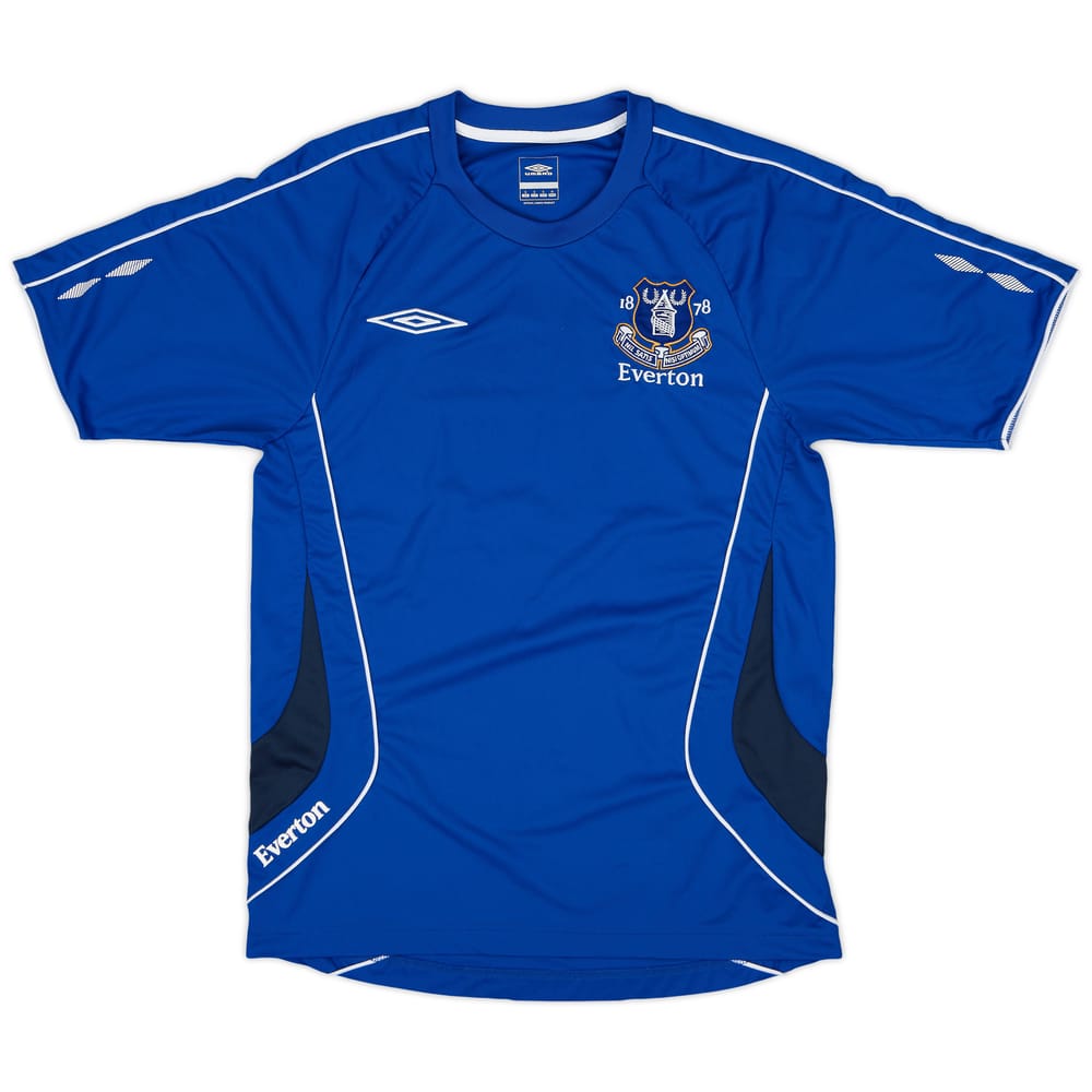 2007-08 Everton Umbro Training Shirt - 9/10 - (S)