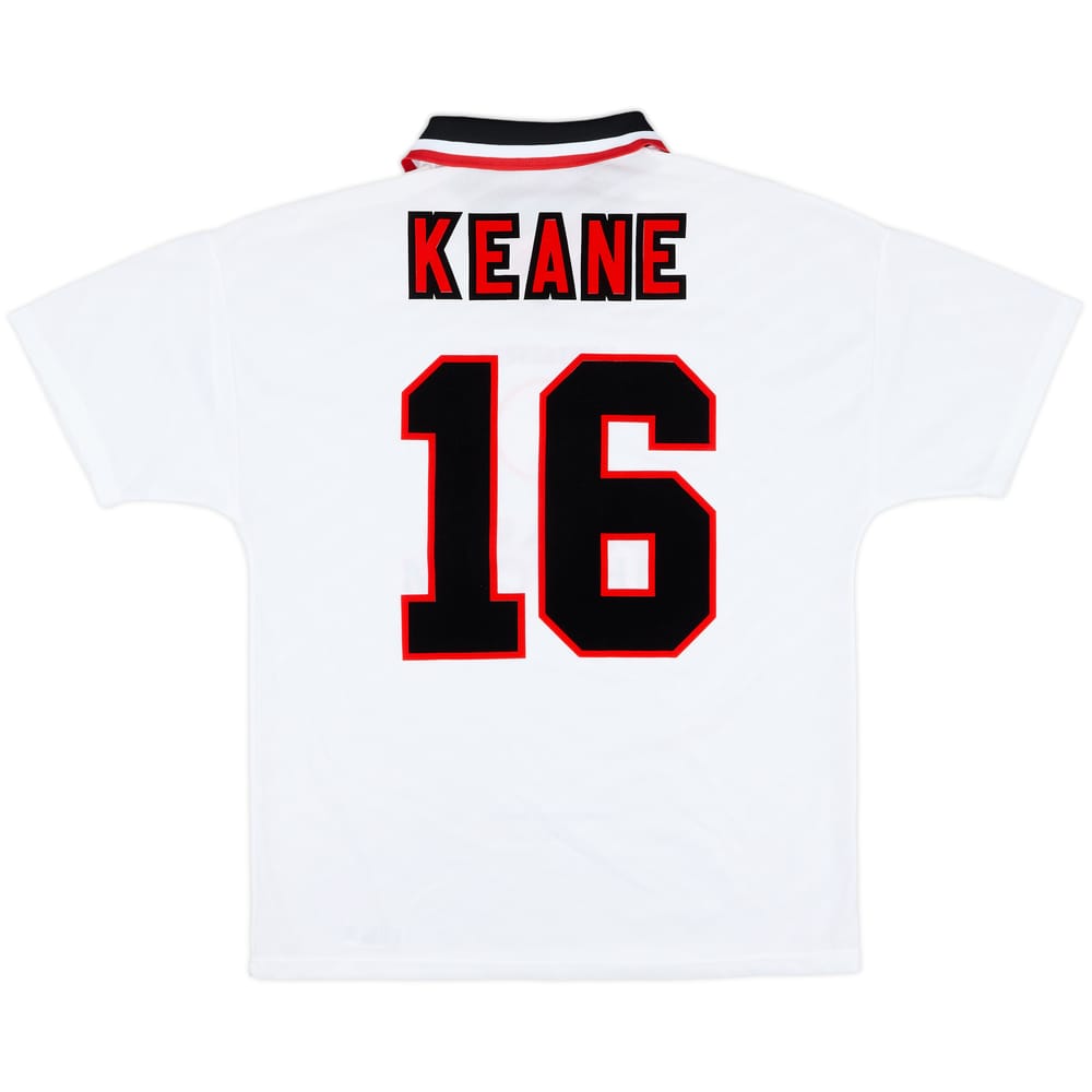 1996-97 Manchester United Away Shirt Keane #16 - 9/10 - (M)