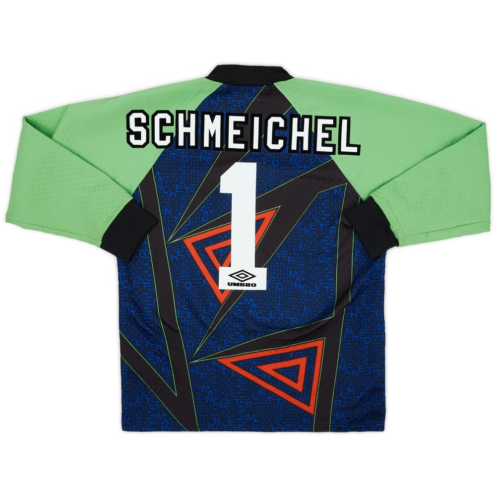 1994-96 Manchester United GK Shirt Schmeichel #1 - 8/10 - (M)