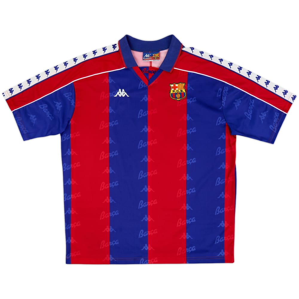1992-95 Barcelona Home Shirt - 9/10 - (XL)