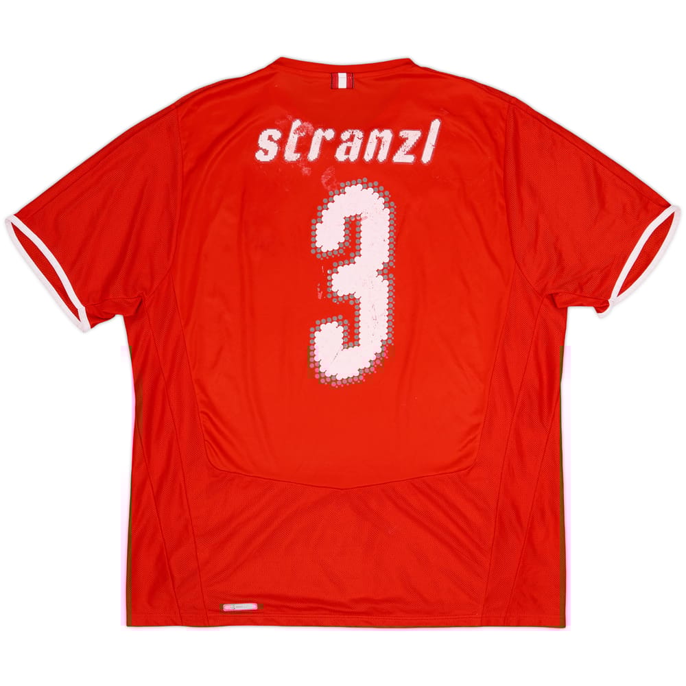 2008-09 Austria Home Shirt Stranzl #3 - 5/10 - (XL)