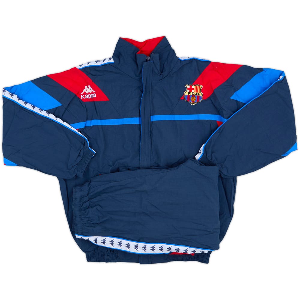 1992-95 Barcelona Kappa Tracksuit - 8/10 - (XL)