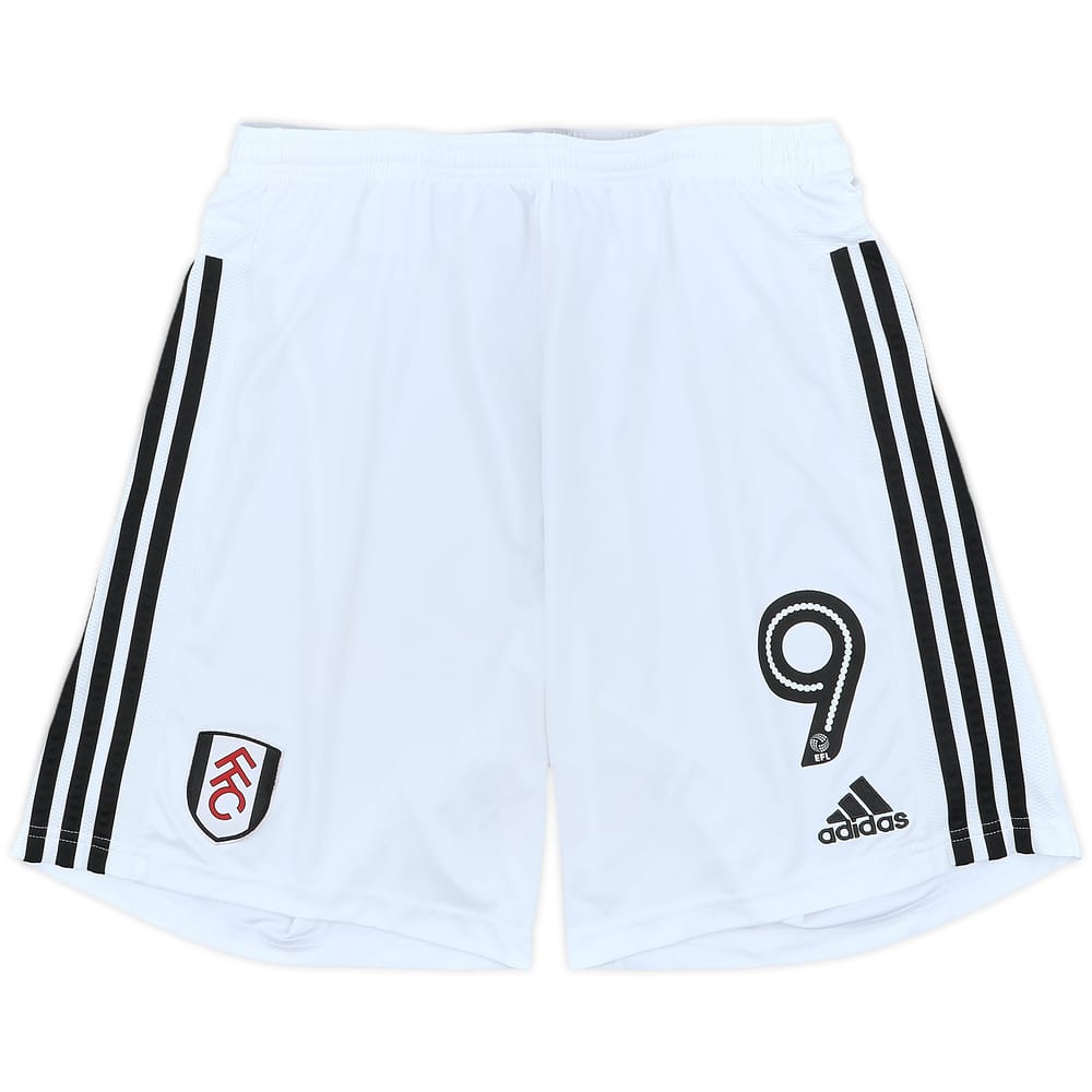 2017-18 Fulham Player Issue Home Shorts #9 - 7/10 - (L)