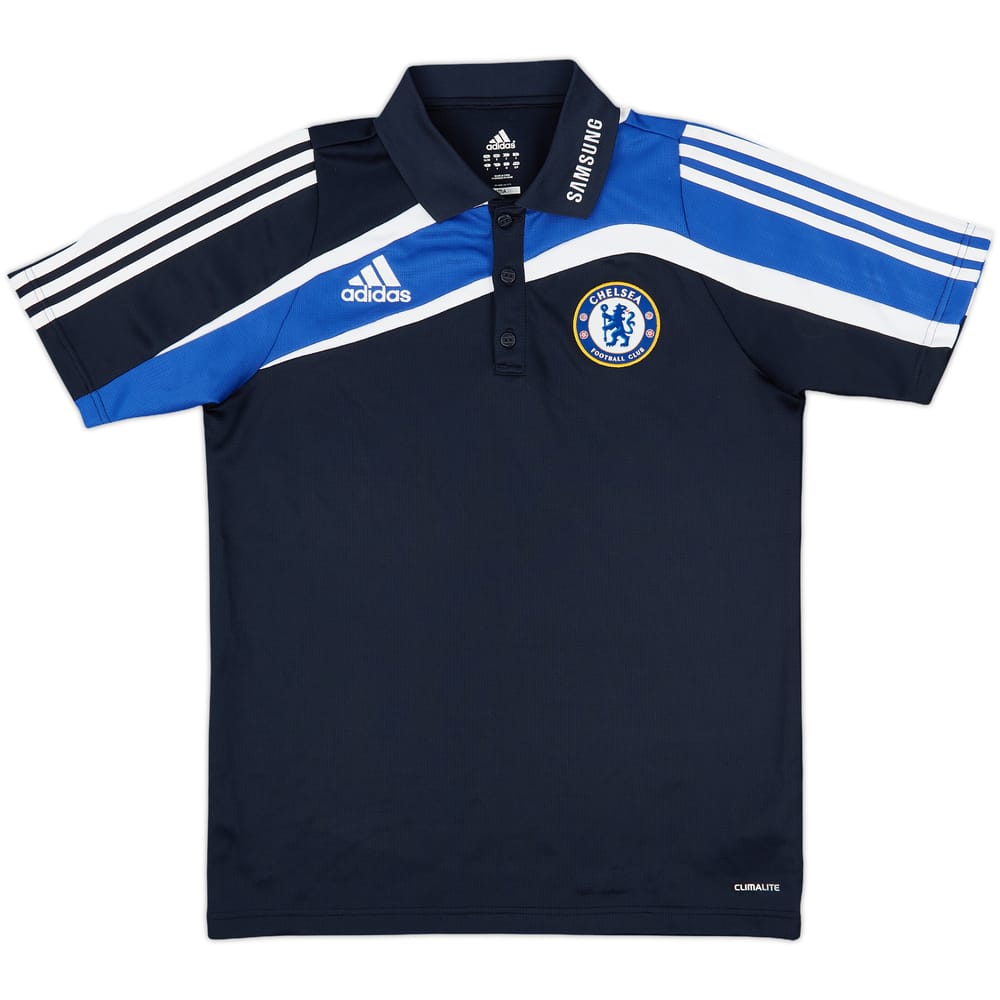 2009-10 Chelsea adidas Polo Shirt - 8/10 - (S)