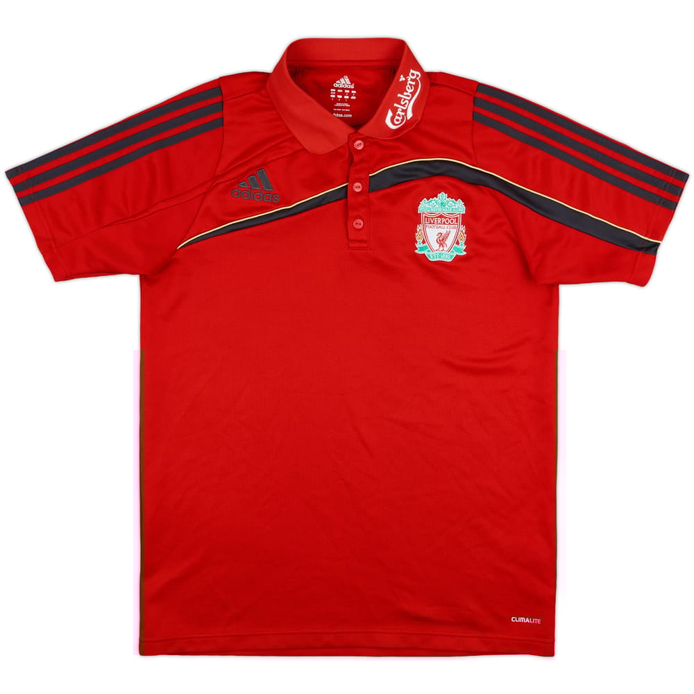 2009-10 Liverpool adidas Polo Shirt - 9/10 - (M)
