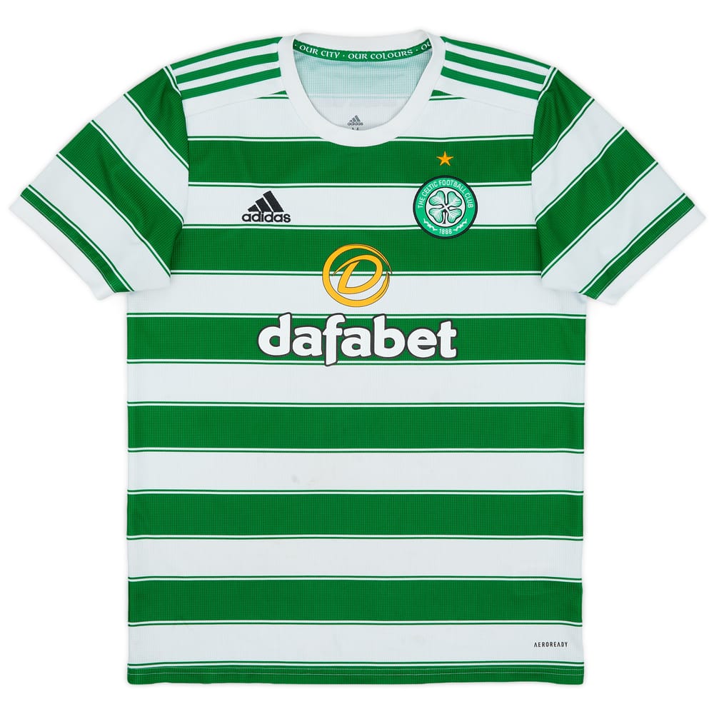 2021-22 Celtic Home Shirt - 5/10 - (M)