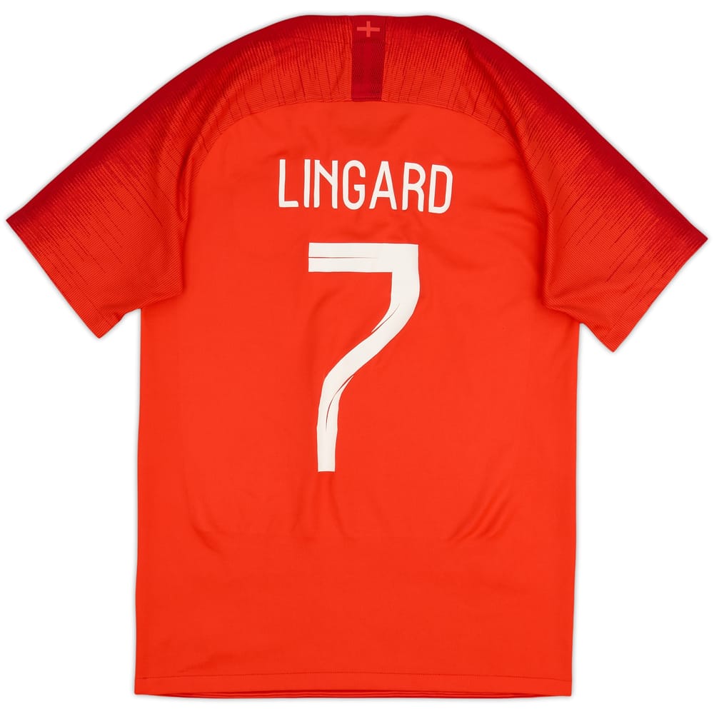 Camiseta de visitante de Inglaterra 2018-19 Lingard #7 - 8/10 - (S)