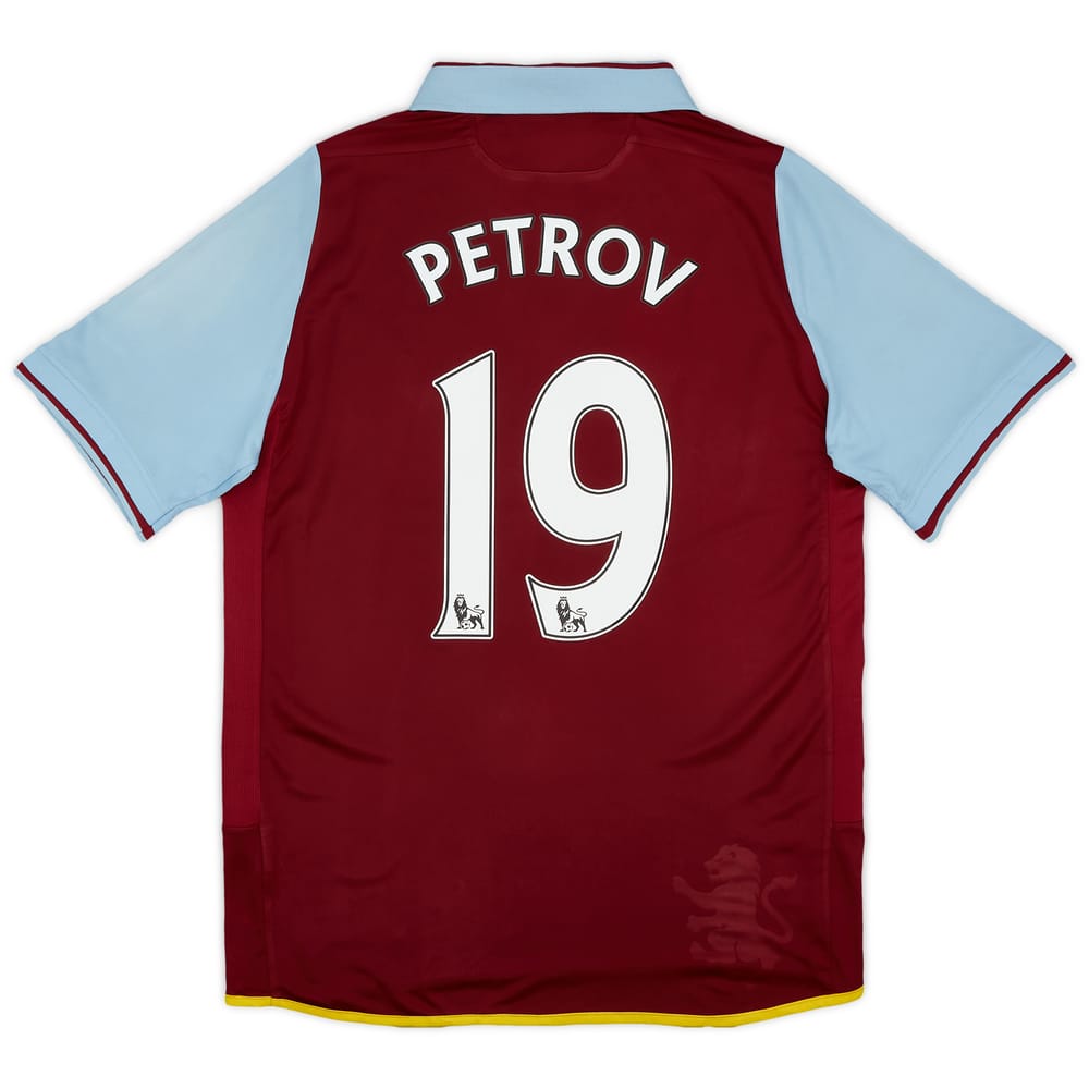 2012-13 Aston Villa Home Shirt Petrov #19 - 5/10 - (M)