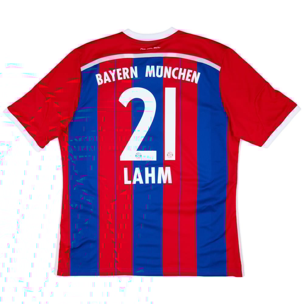 2014-15 Bayern Munich Home Shirt Lahm #21