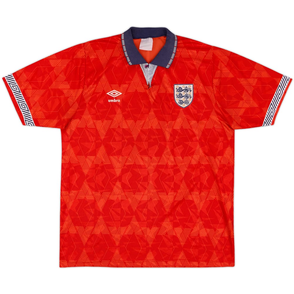 1990-93 England Away Shirt - 3/10 - (L)