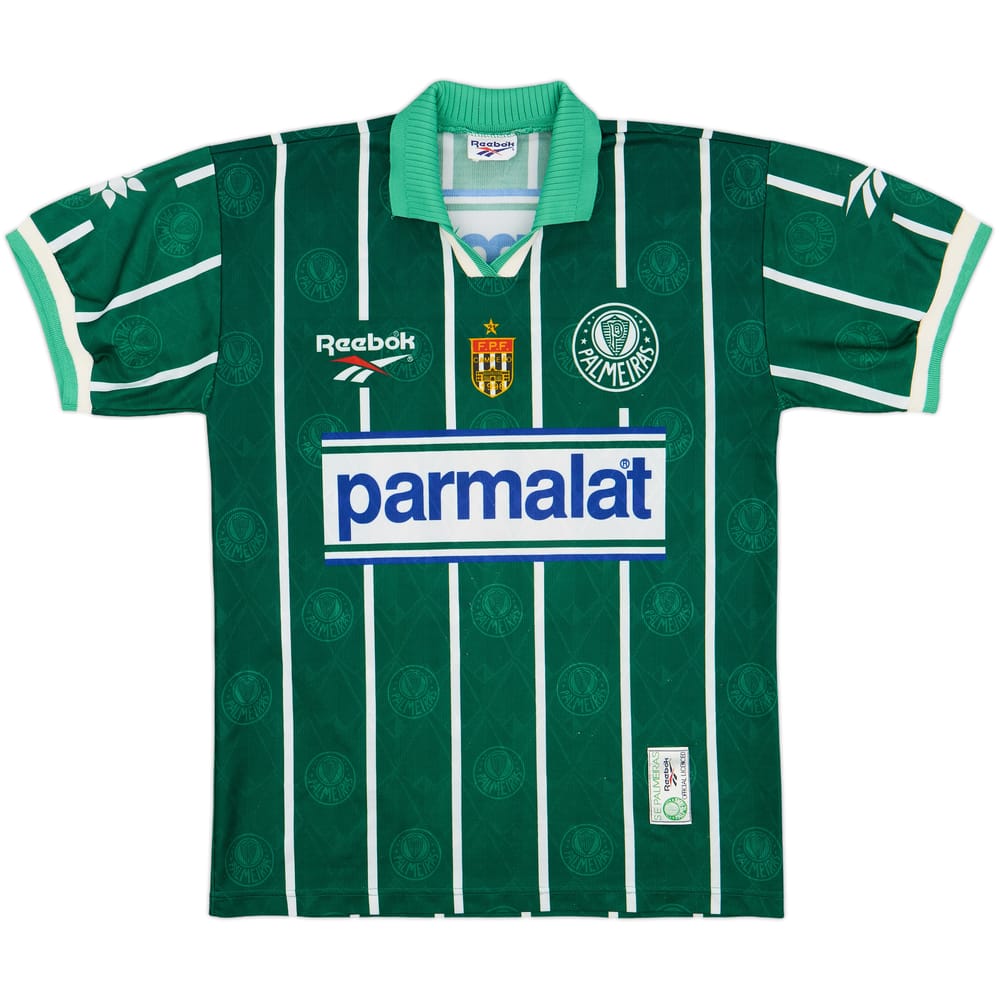 1996 Palmeiras 'Campeonato Paulista' Home Shirt #10 - 8/10 - (XL)