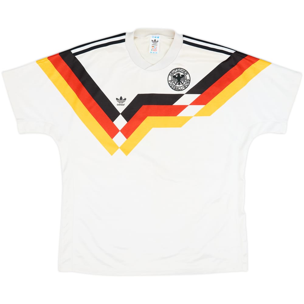 1988-91 West Germany Home Shirt - 8/10 - (L)