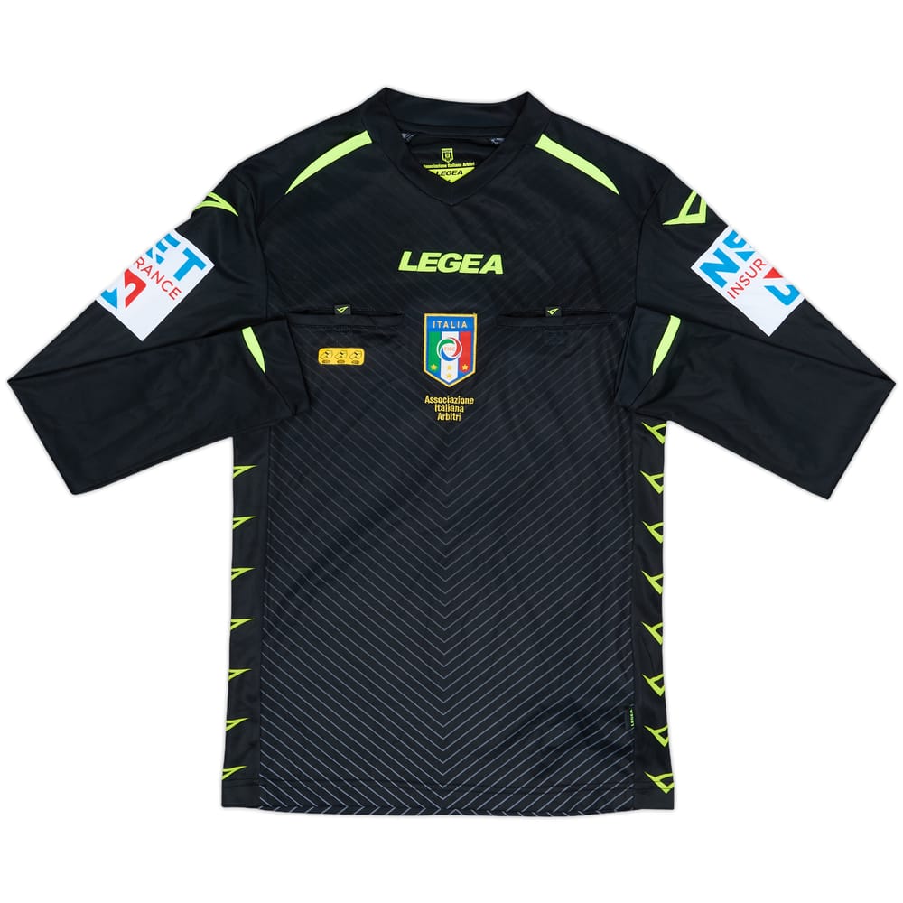 2020-21 Italy Legea Referee L/S Shirt - 10/10 - (S)