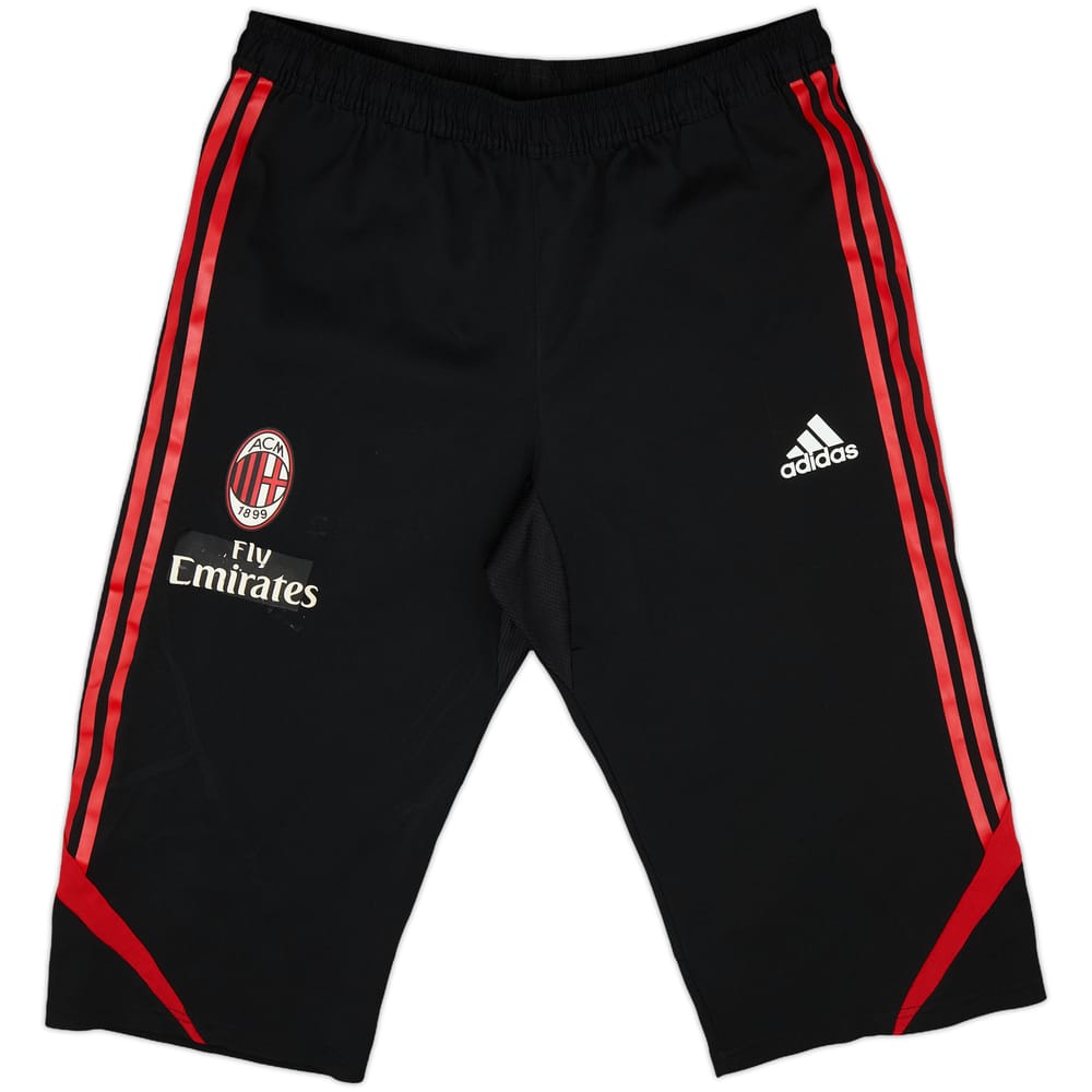2008-09 AC Milan adidas 3/4 Track Pants/Bottoms - 6/10 - (M)