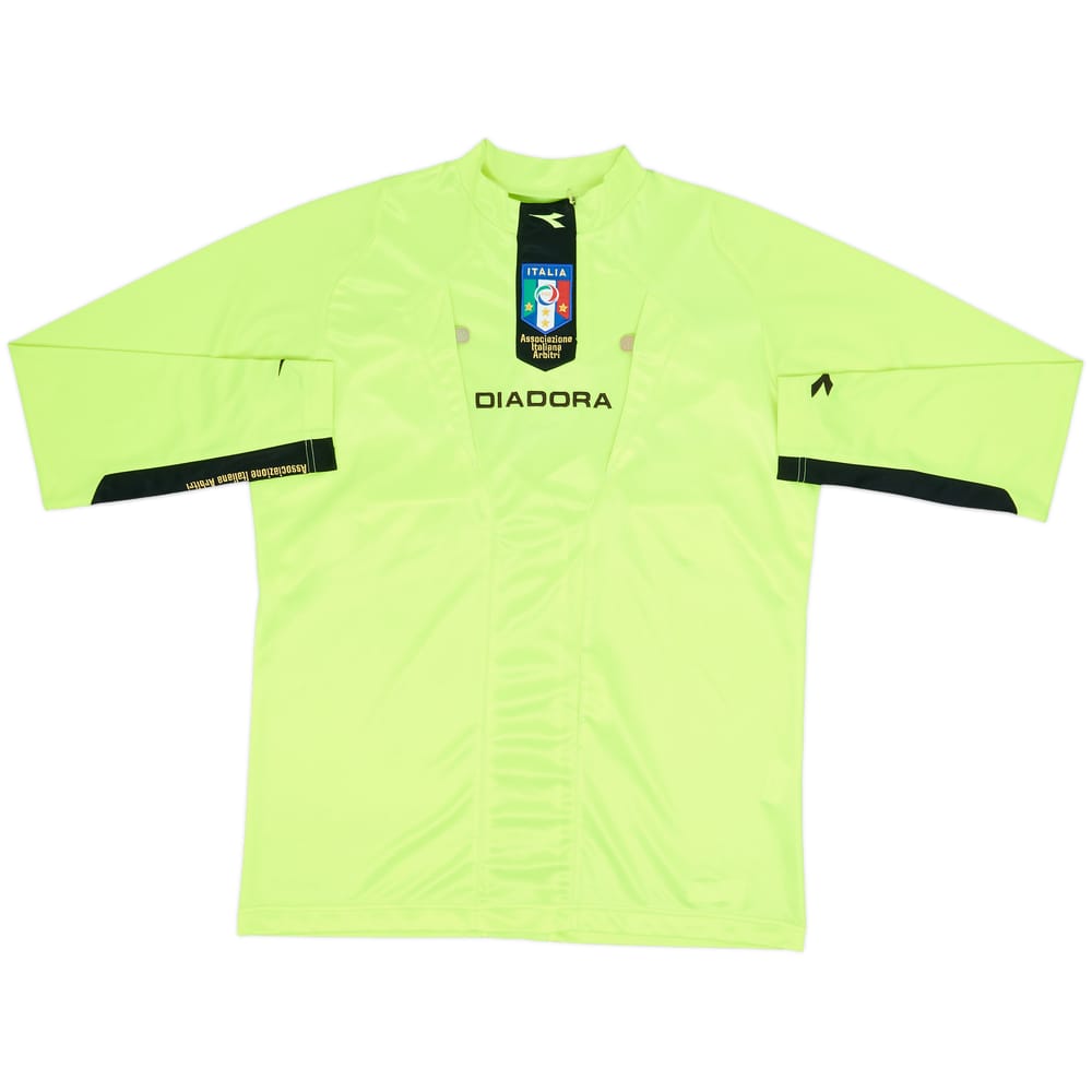 2007-09 Italy Diadora Referee L/S Shirt - 9/10 - (L)