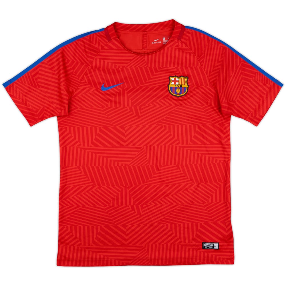 2016-17 Barcelona Nike Training Shirt - 9/10 - (XL.Boys)