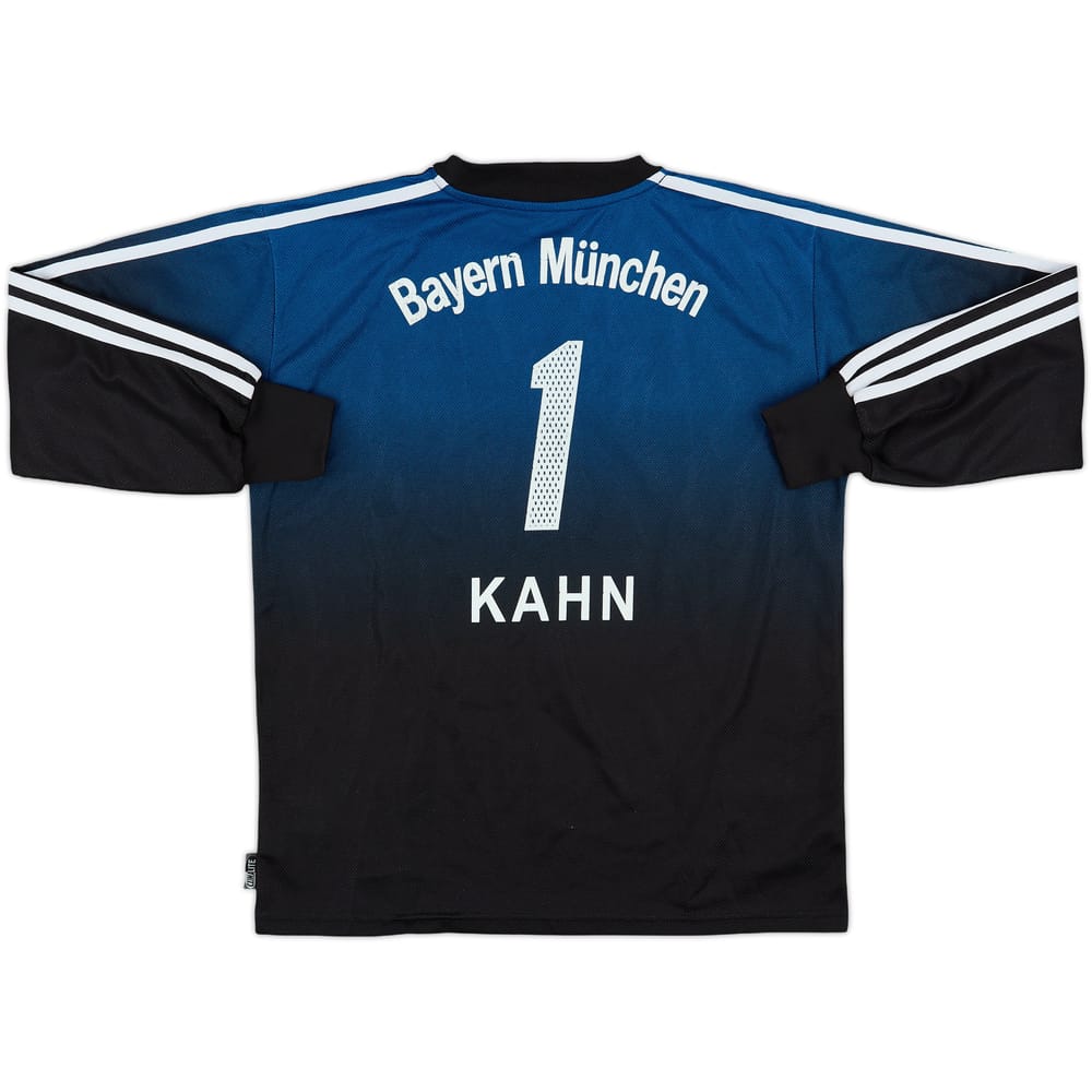 2003-04 Bayern Munich GK Shirt Kahn #1 - 6/10 - (XL.Boys)