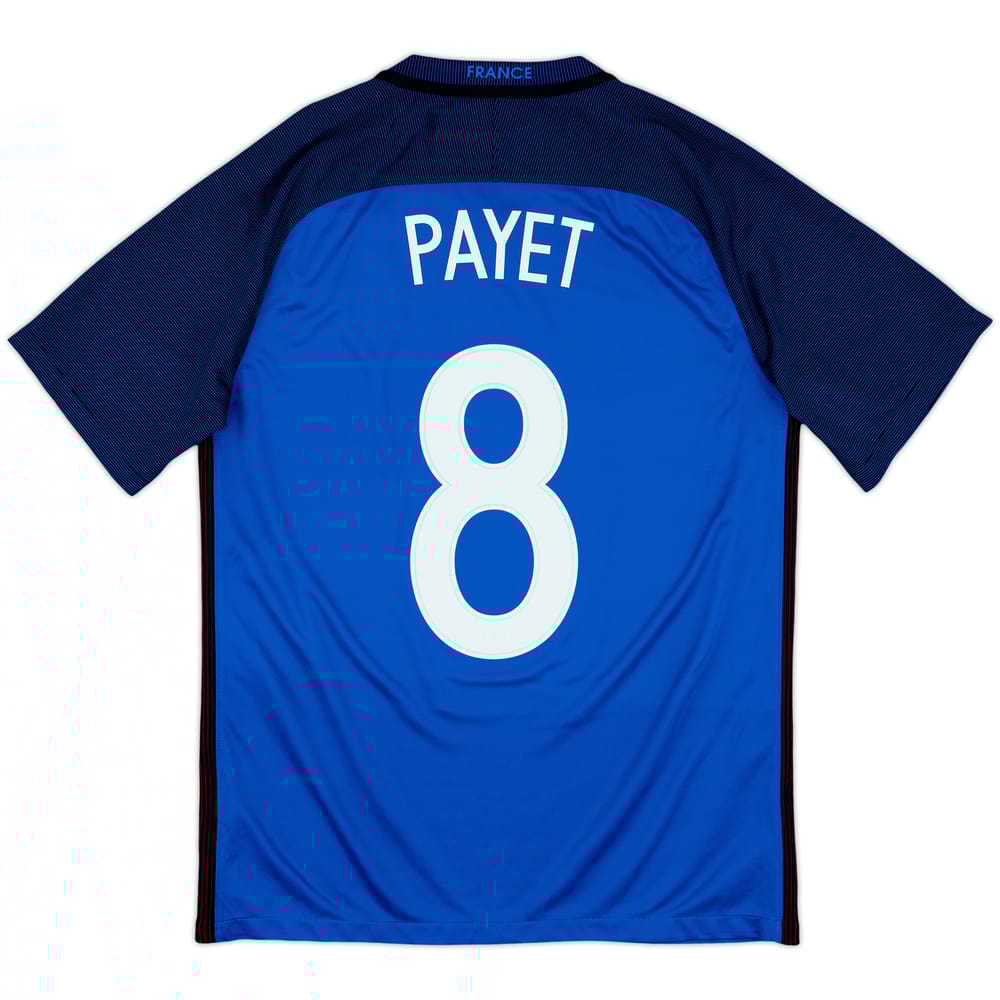 2016-17 France Home Shirt Payet #8 - 6/10 - (M)