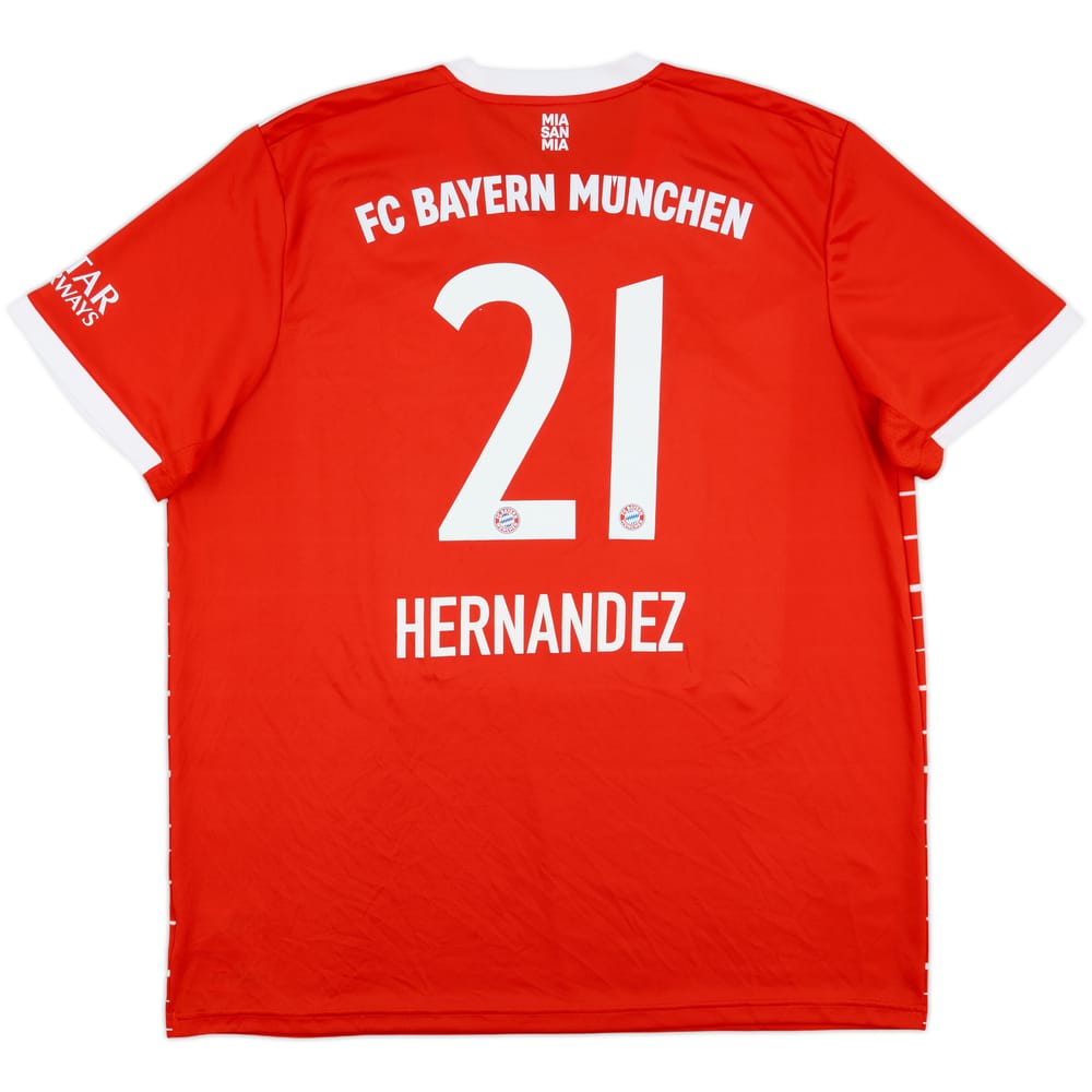 2022-23 Bayern Munich Home Shirt Hernandez #21 - 10/10 - (XXL)