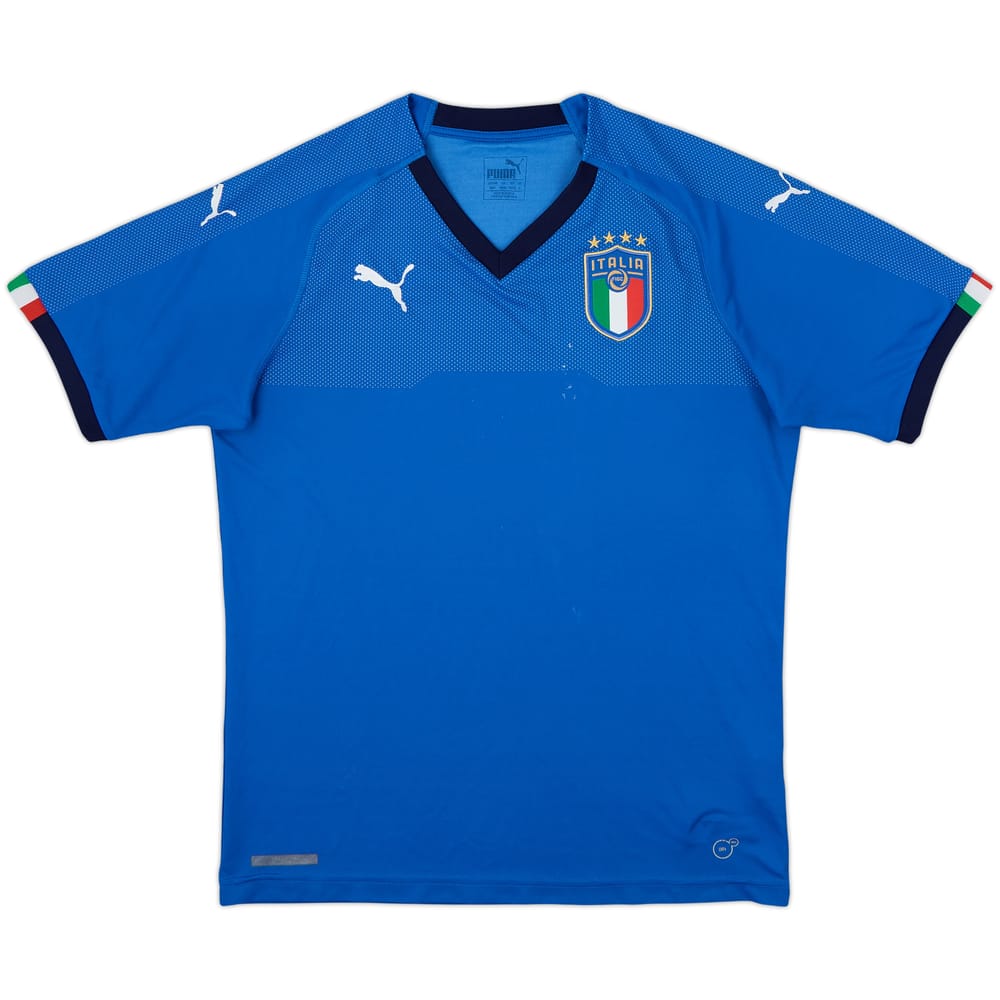 2018-19 Italia Local Camiseta - 8/10 - (M)