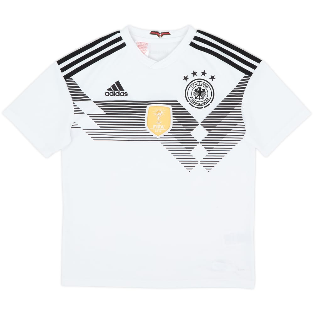 2018-19 Germany Home Shirt - 7/10 - (L.Boys)