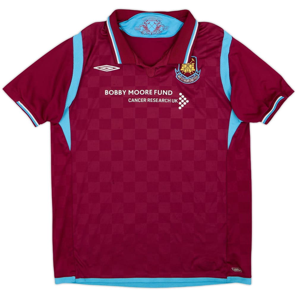 2009-10 West Ham Home Shirt - 5/10 - (XL.Boys)