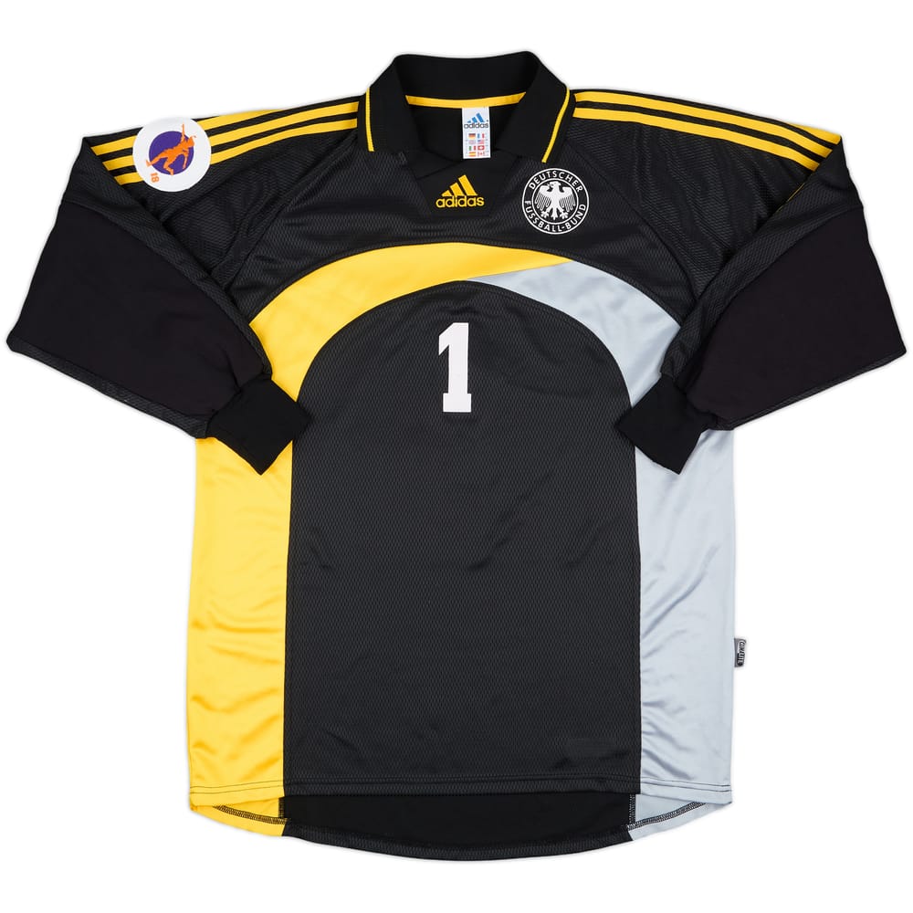 1999 Germany Women's Match Issue U18 Euro GK Shirt #1