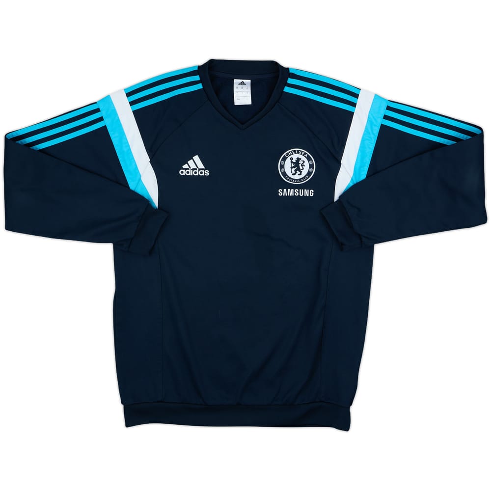 2014-15 Chelsea adidas Sweat Top - 8/10 - (M)