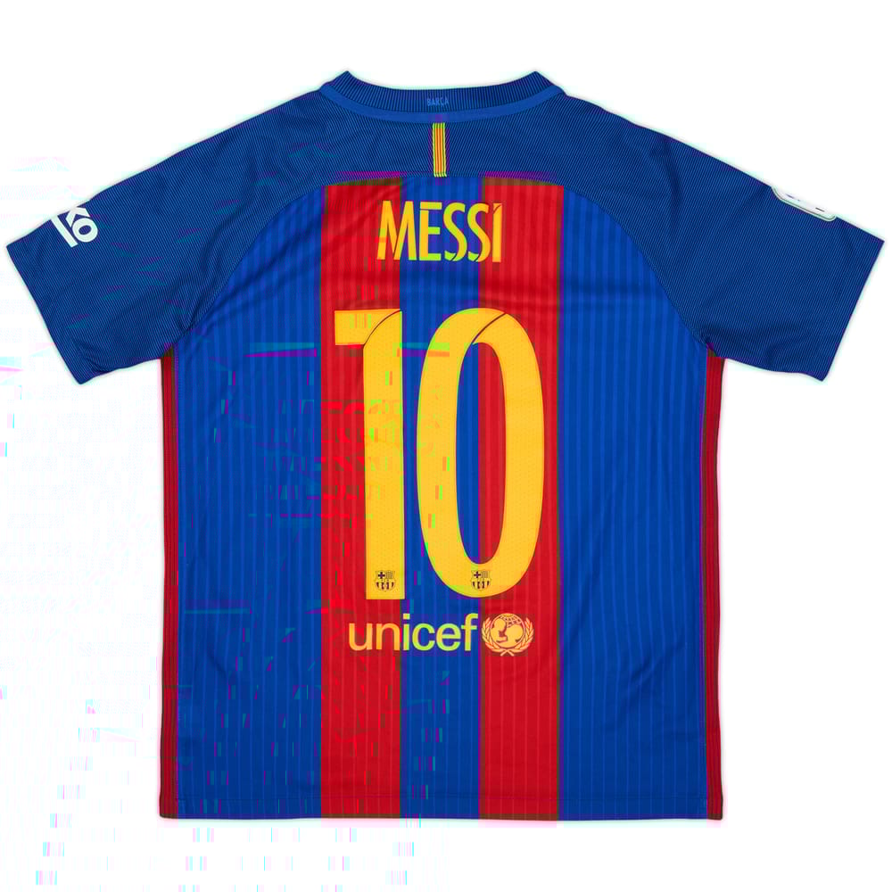 Camiseta de local del Barcelona 2016-17 Messi #10 - 5/10 - (XL.Niños)