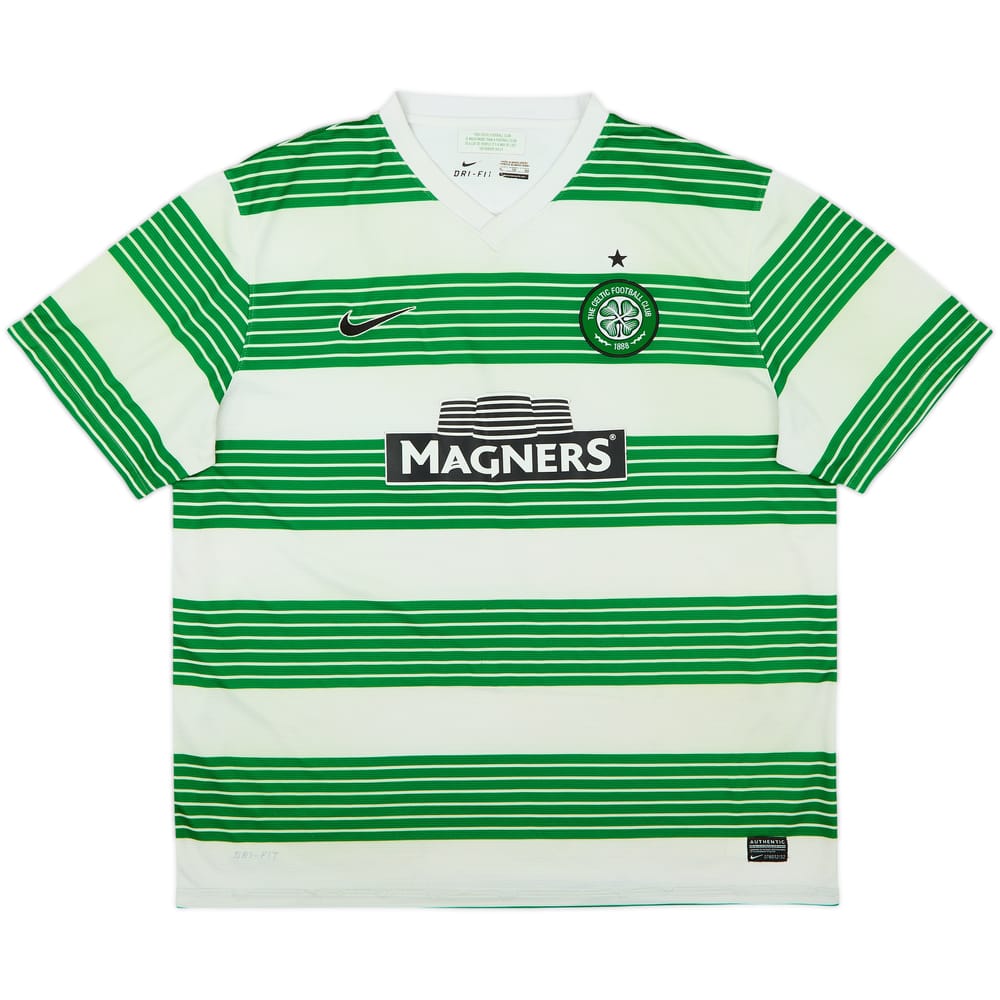2013-15 Celtic Home Shirt - 3/10 - (XL)