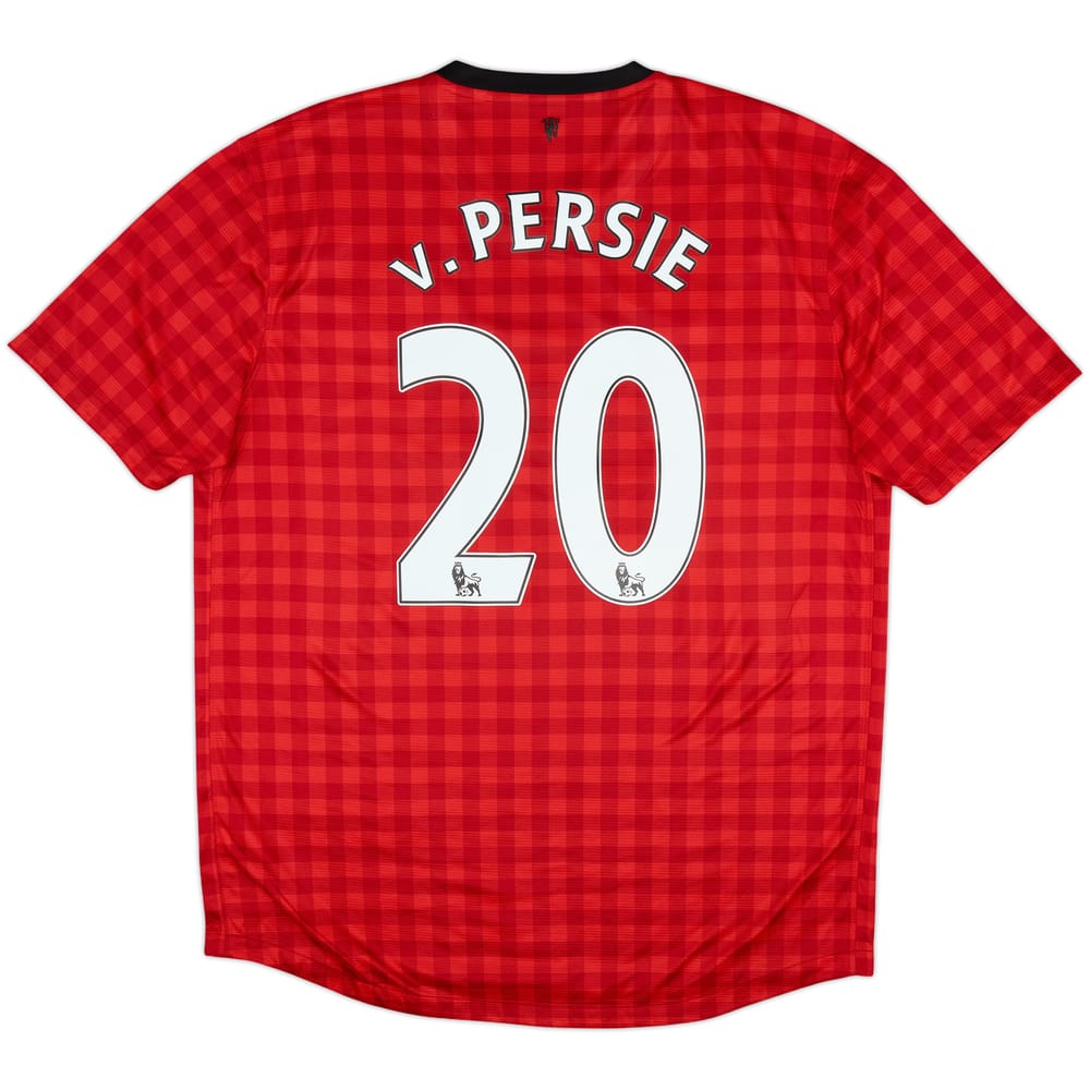2012-13 Manchester United Camiseta Local V.Persie #20 - 6/10 - (L)
