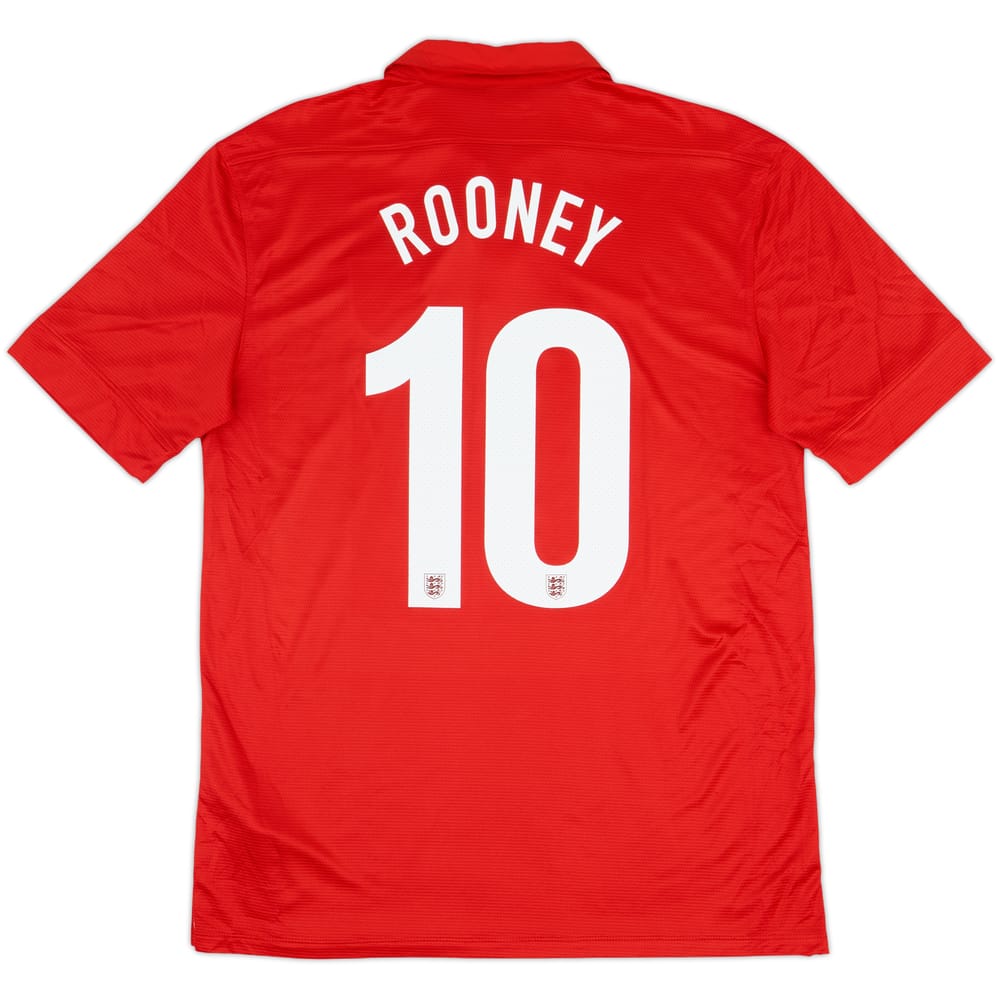 2013 England Away 150th Anniversary Shirt Rooney #10 - 6/10 - (L)