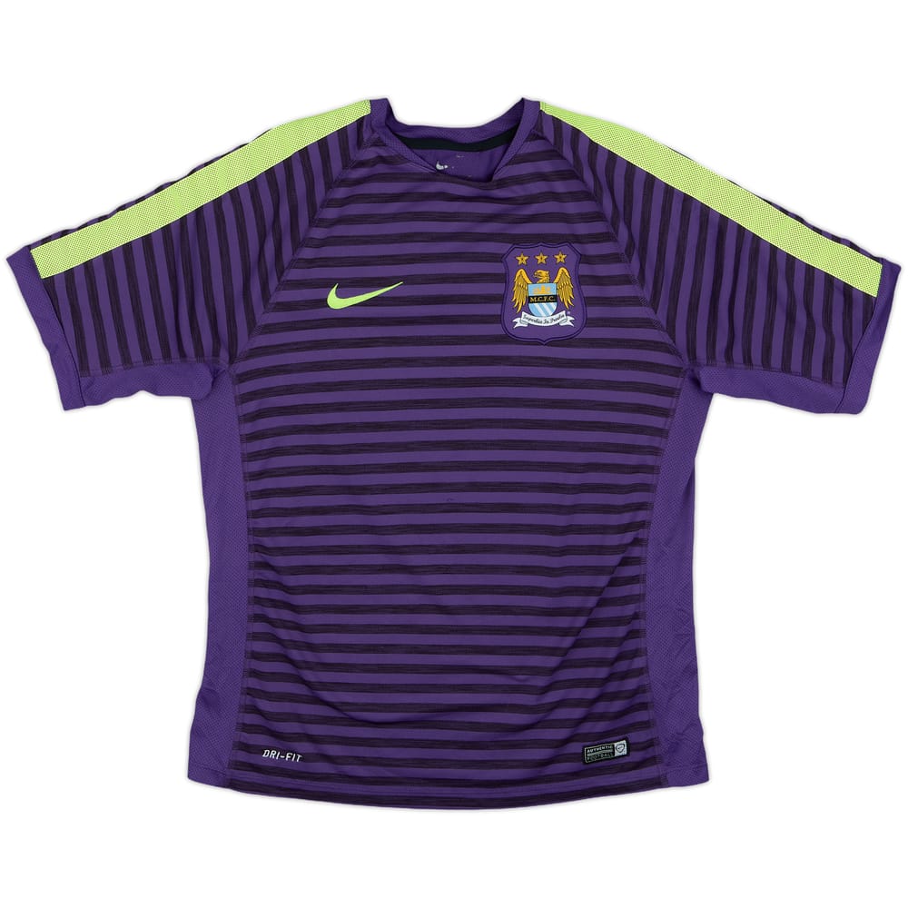 2014-15 Manchester City Nike Training Shirt - 7/10 - (M)